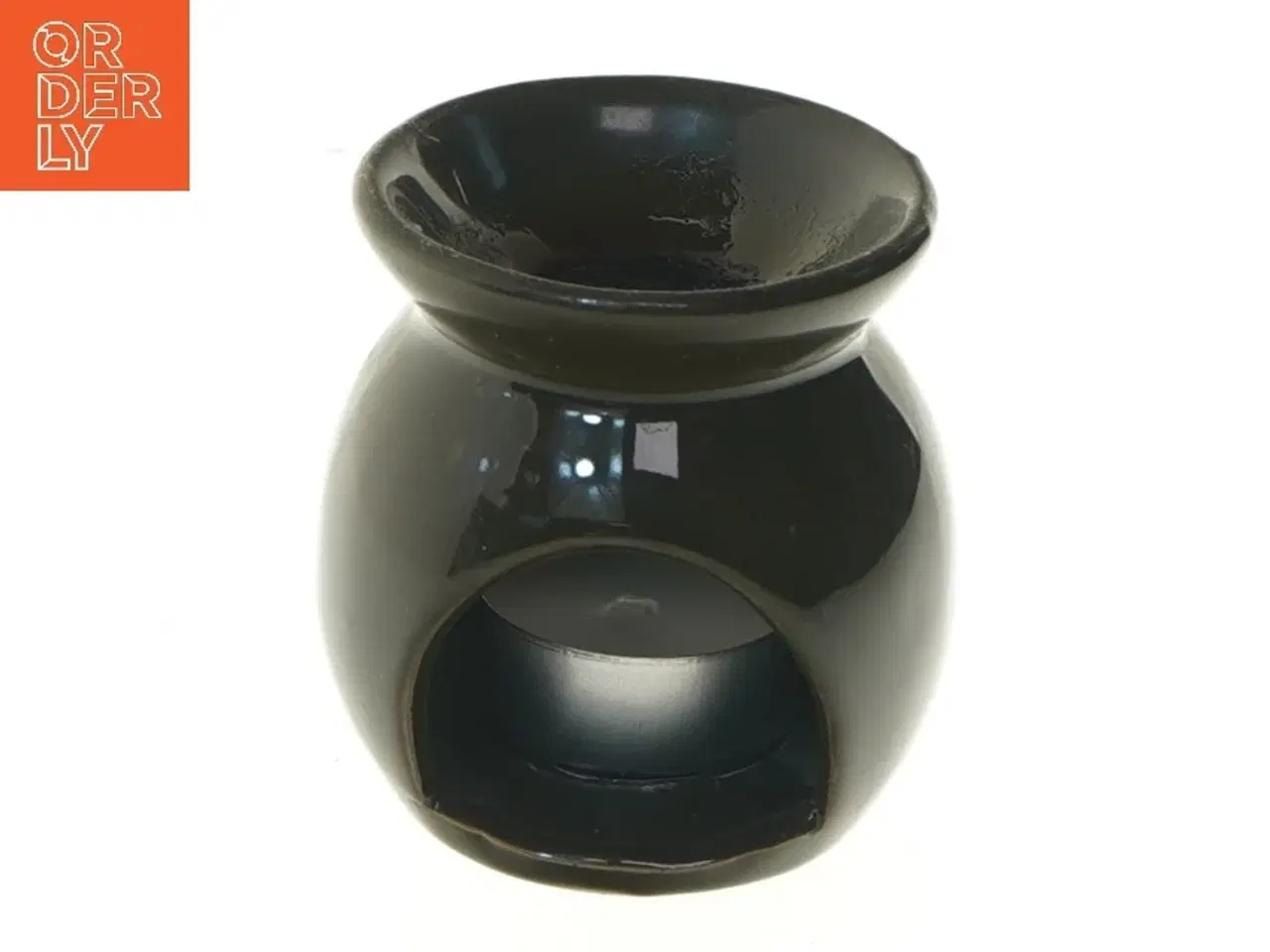 Billede 4 - Lille olielampe i keramik (str. 8 cm)