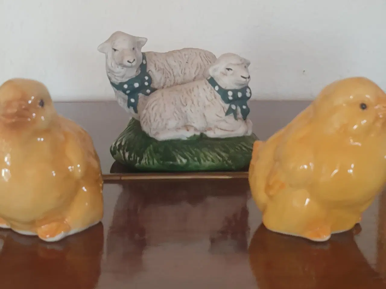 Billede 6 - 2 Påskekyllinger med 2 lam og Uldfår  