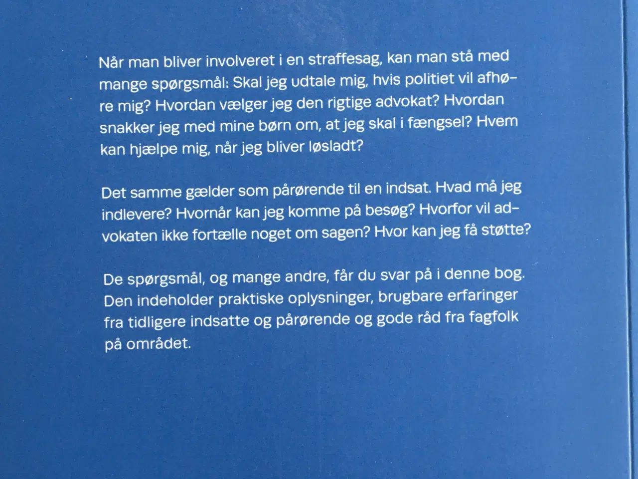 Billede 2 - Fængselshåndbogen 2021