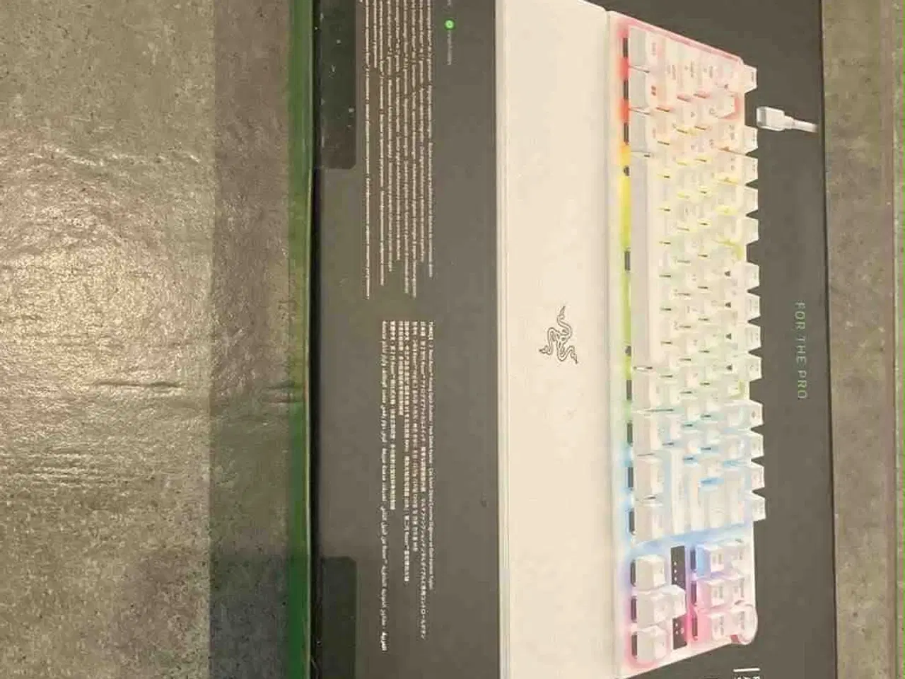 Billede 2 - Razer Huntsman V3 Pro TKL 8KHz White - HELT NYT