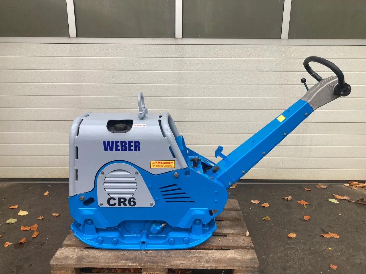 Billede 1 - WEBER CR 6 Pladevibrator 