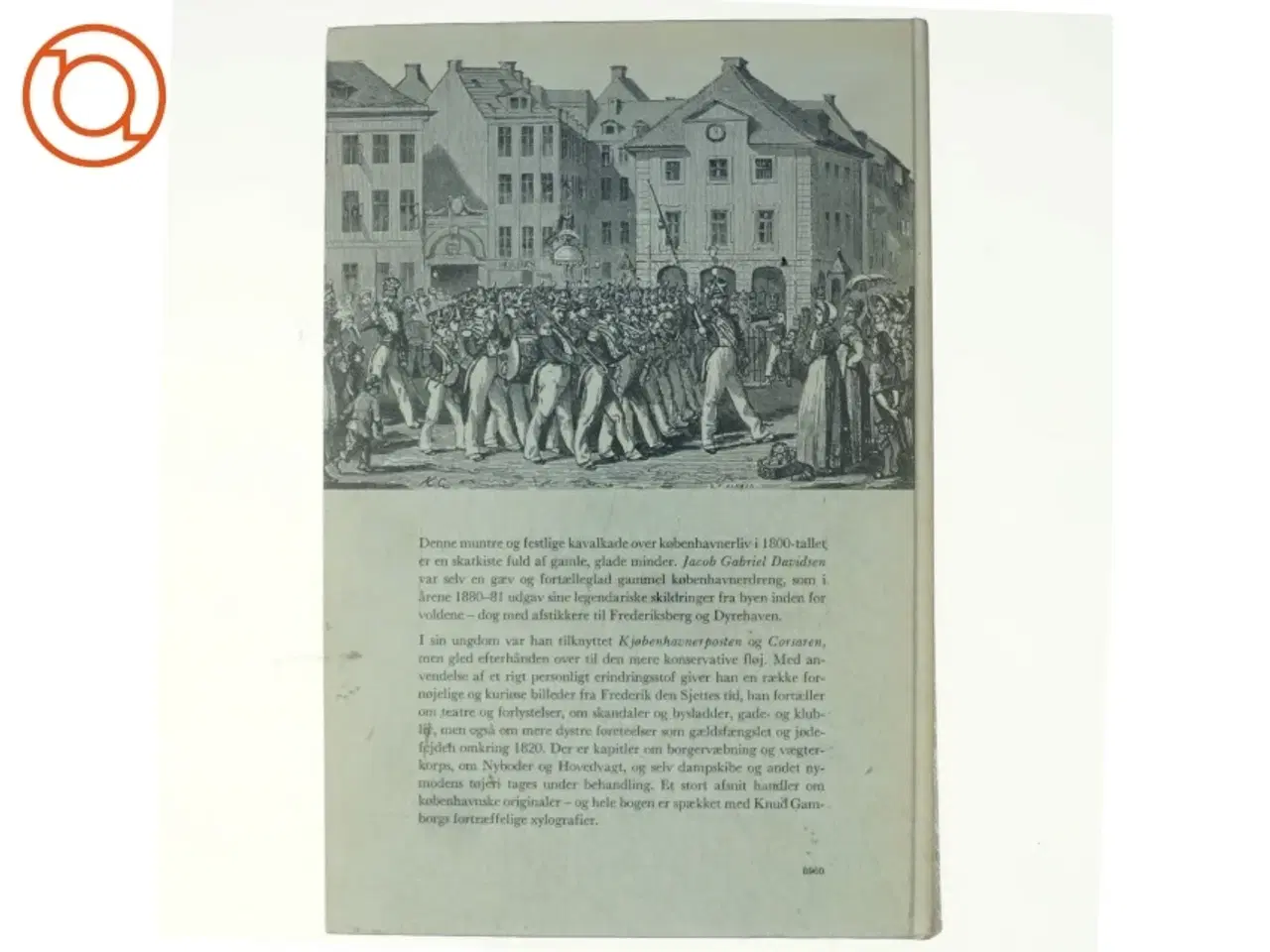 Billede 3 - Fra det gamle kongens Kjøbenhavn af J. Davidsen (bog)