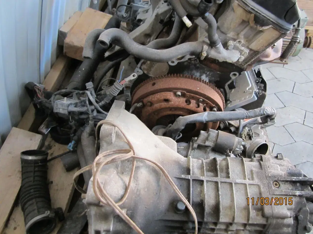 Billede 1 - Bmw 318 i motor komplet + gearkas nedsat