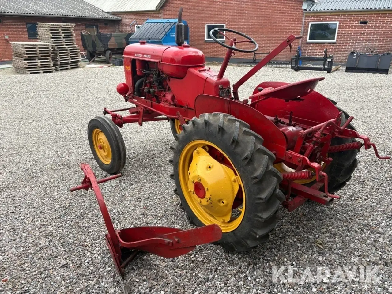 Billede 4 - Veterantraktor Massey-Harris Pony