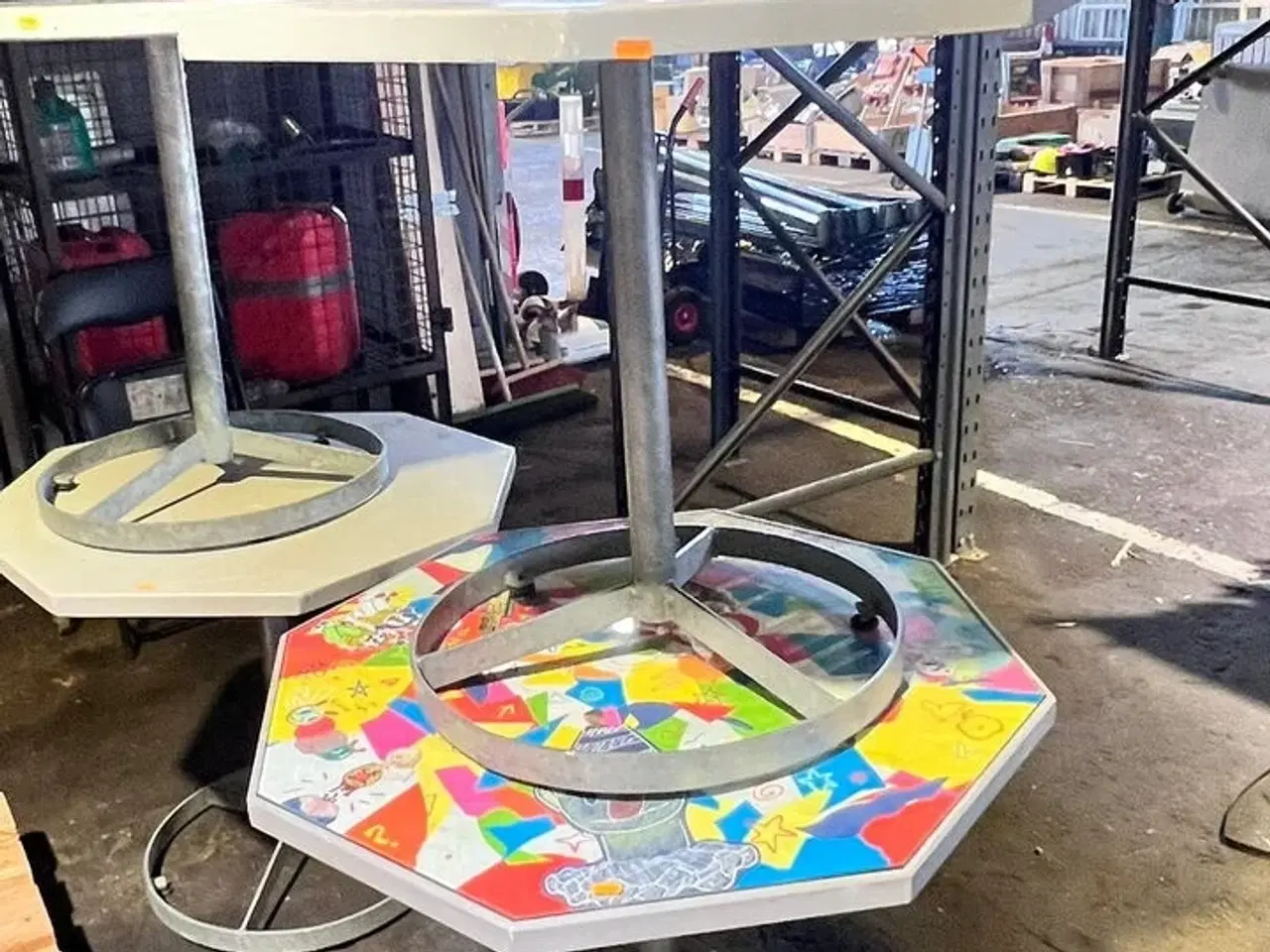 Billede 2 - 4 stk. cafeborde