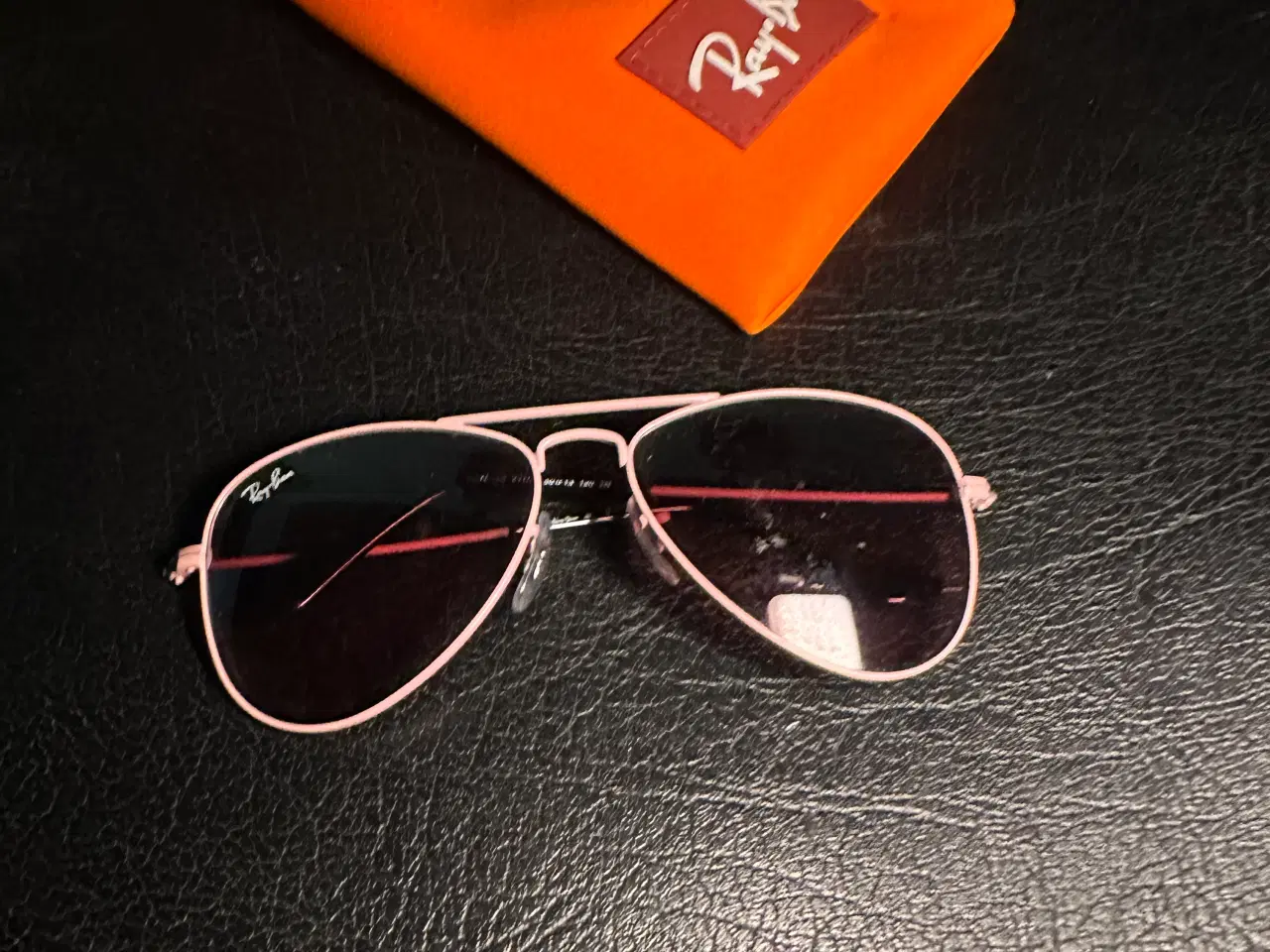 Billede 1 - Ray-Ban Aviator solbriller i lyserød