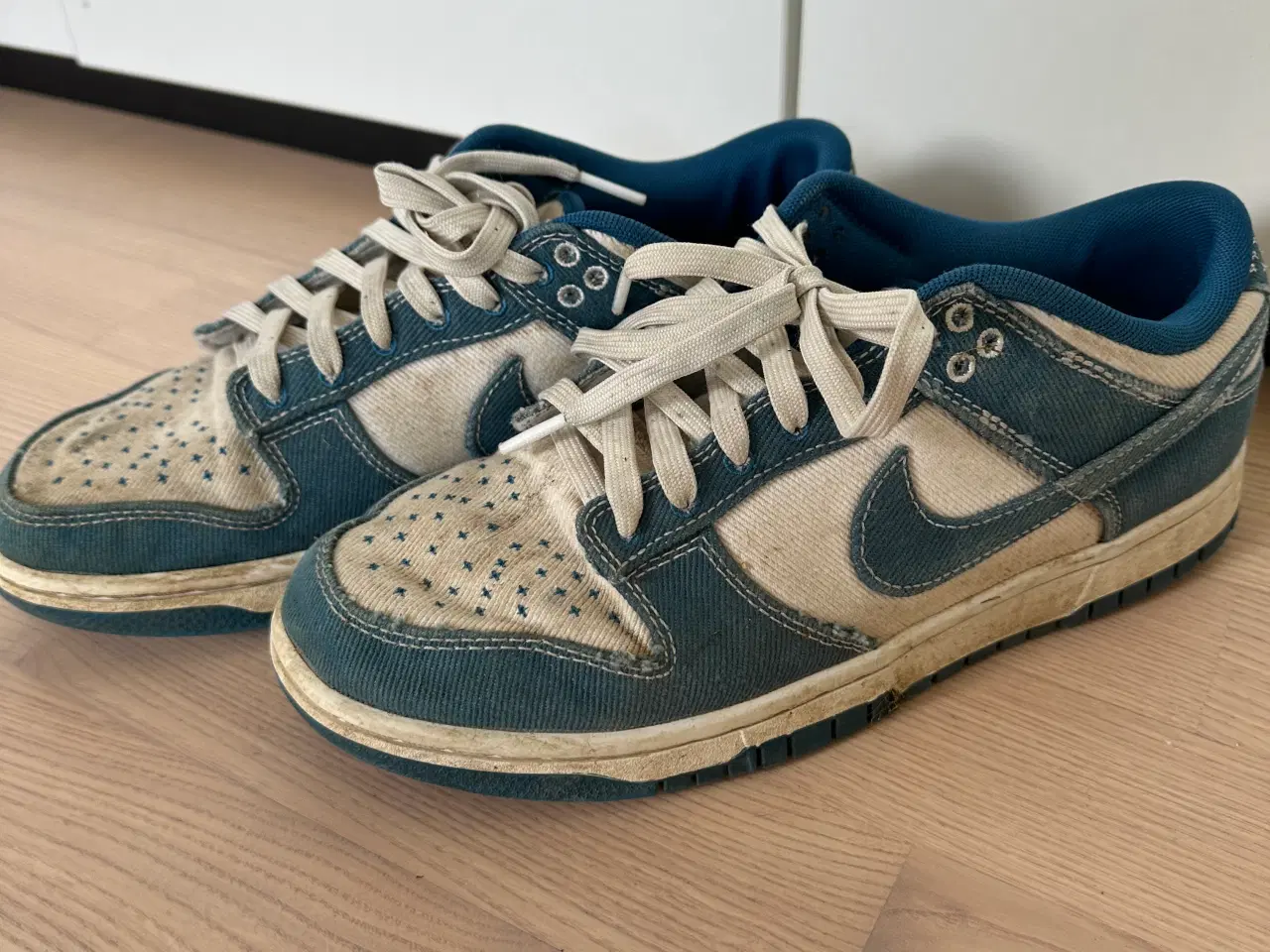 Billede 1 - Nike dunk blå og hvid