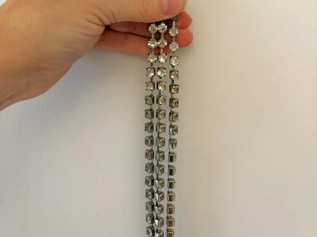 Billede 1 - 3 kæder med bling - smykkekæder