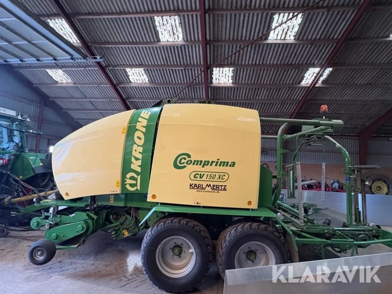 Billede 3 - Ballepresser Krone Comprima CV150