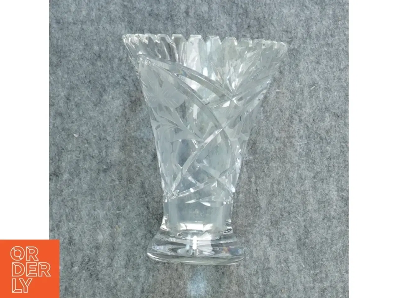 Billede 2 - Vase i krystal (str. 16 x 12 cm)