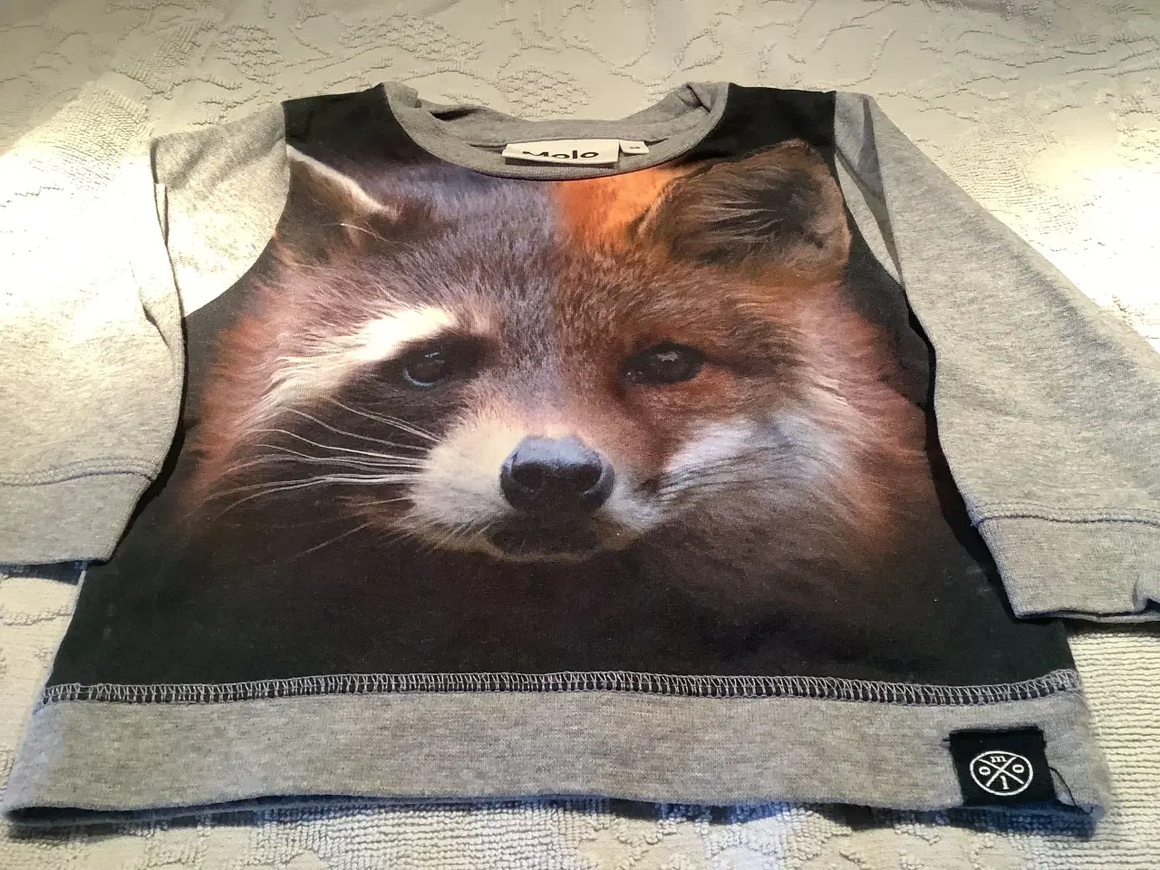 Billede 2 - Helt ny sweatshirt bomuld med dyreprint str. 68 