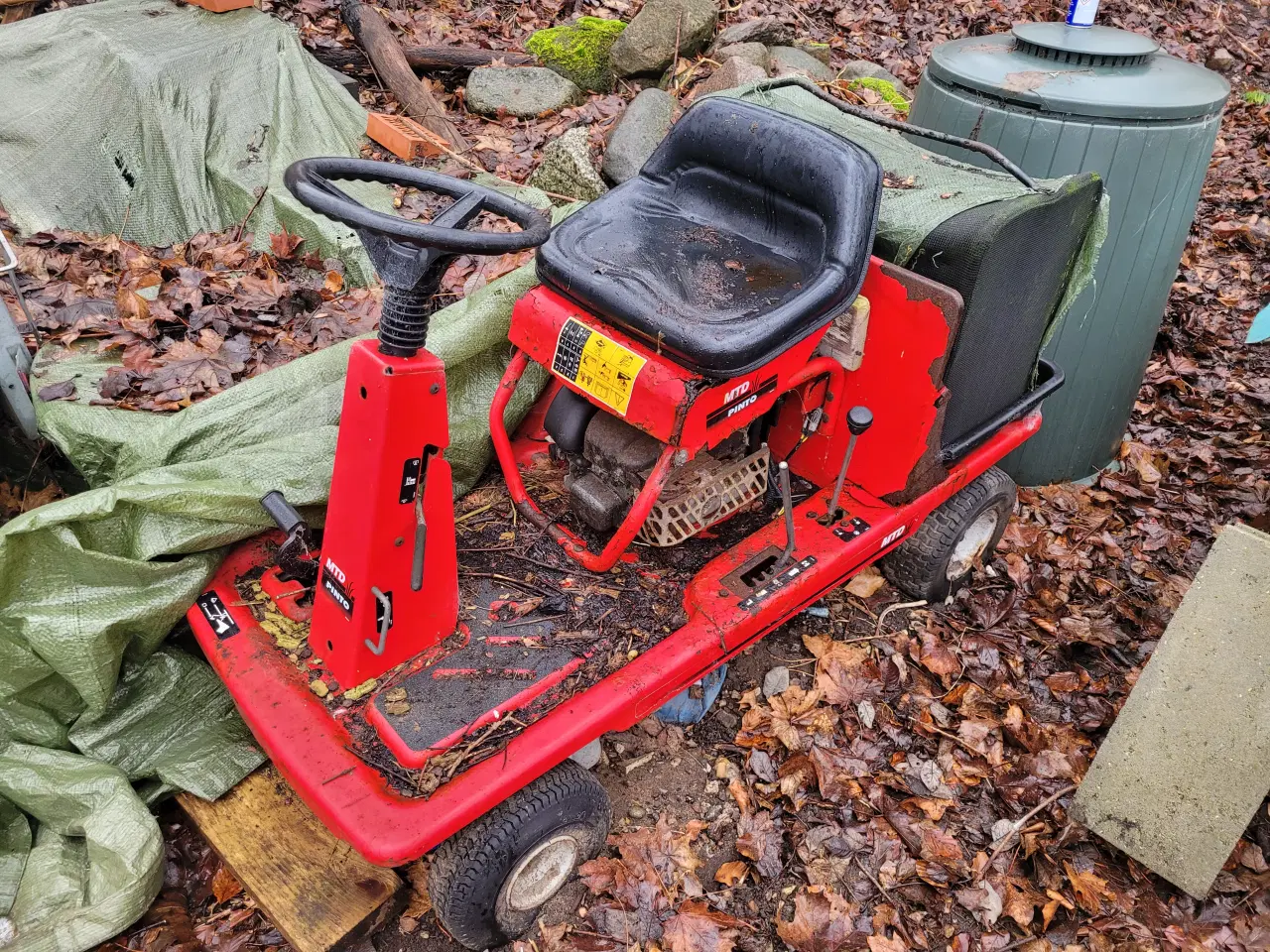 Billede 1 - MTD Pinto Havetraktor med Klipper