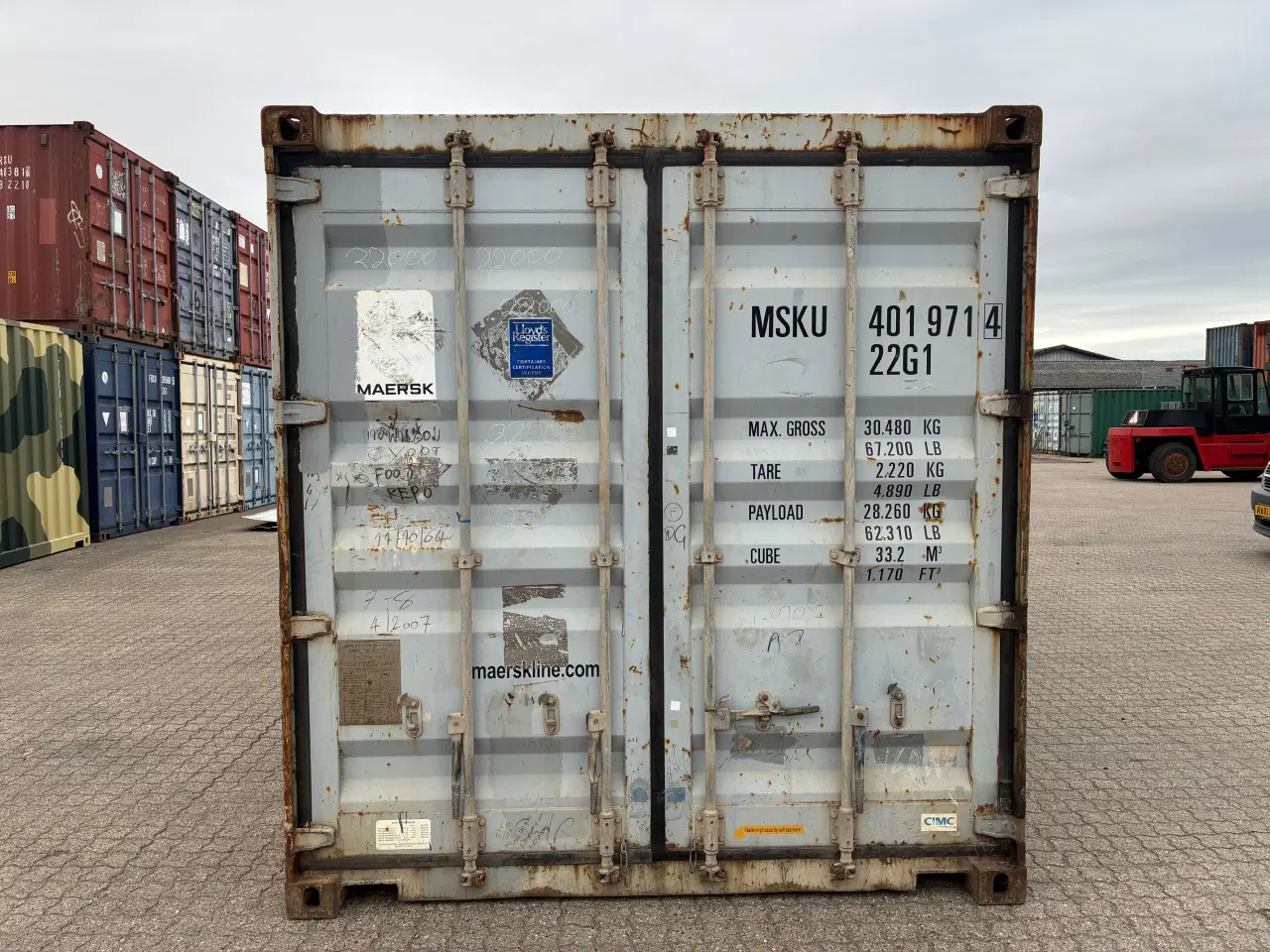 Billede 2 - Brugt 20 fods Isoleret Container 
