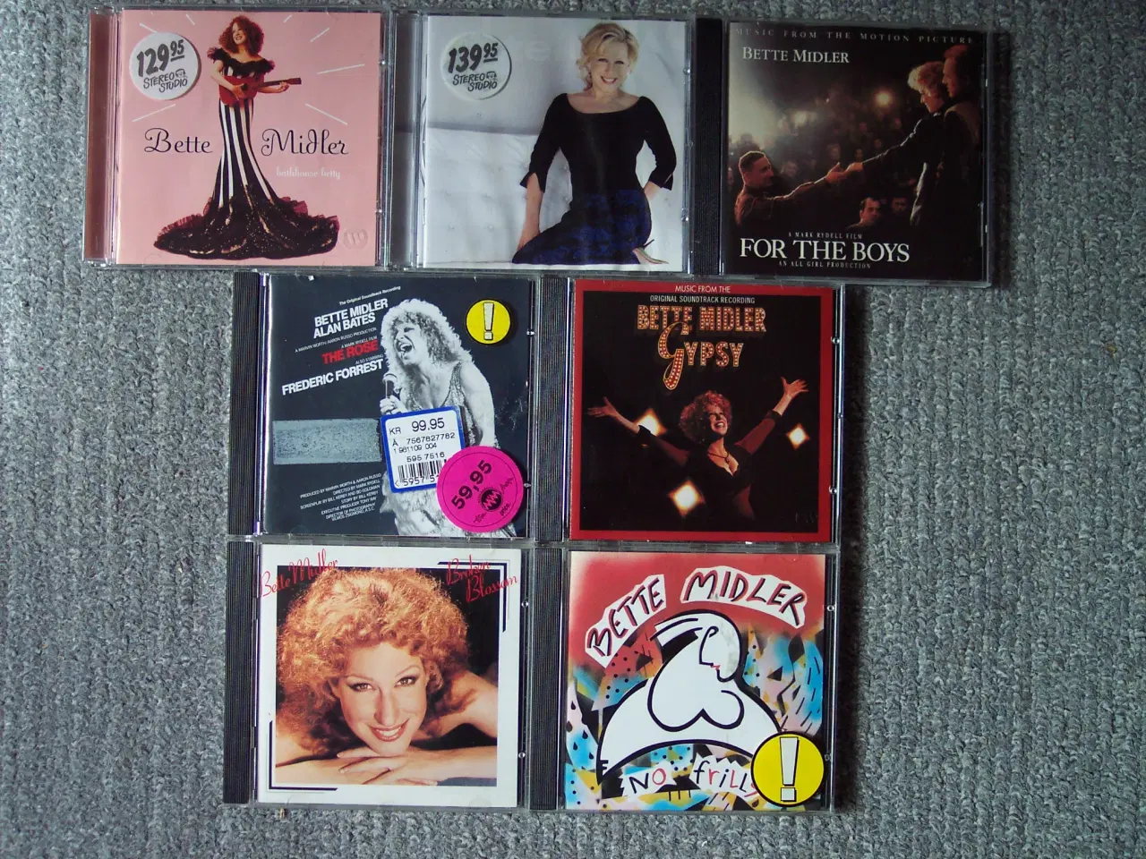 Billede 1 - .BETTE MIDLER  CDer sælges stykvis                
