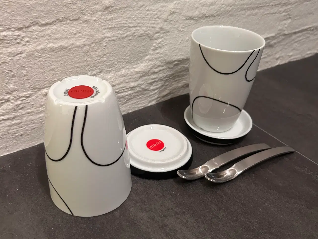 Billede 3 - Menu Café Latte kopper, 2 stk