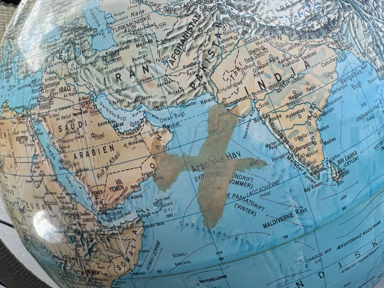 Billede 2 - Gammel globus i fin stand