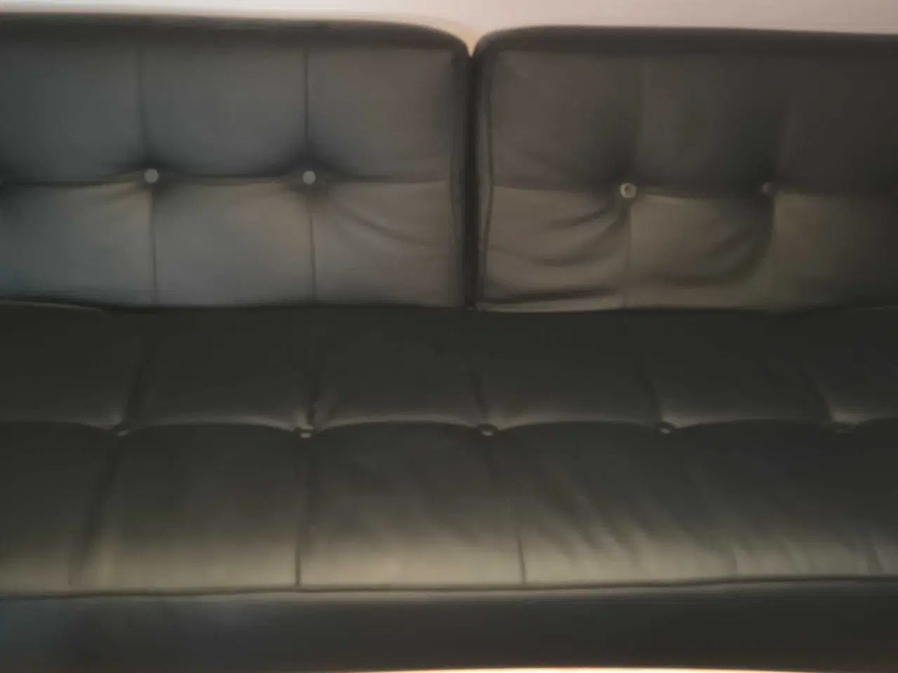 Billede 2 - Sovesofa i skai udslået 120 cm.