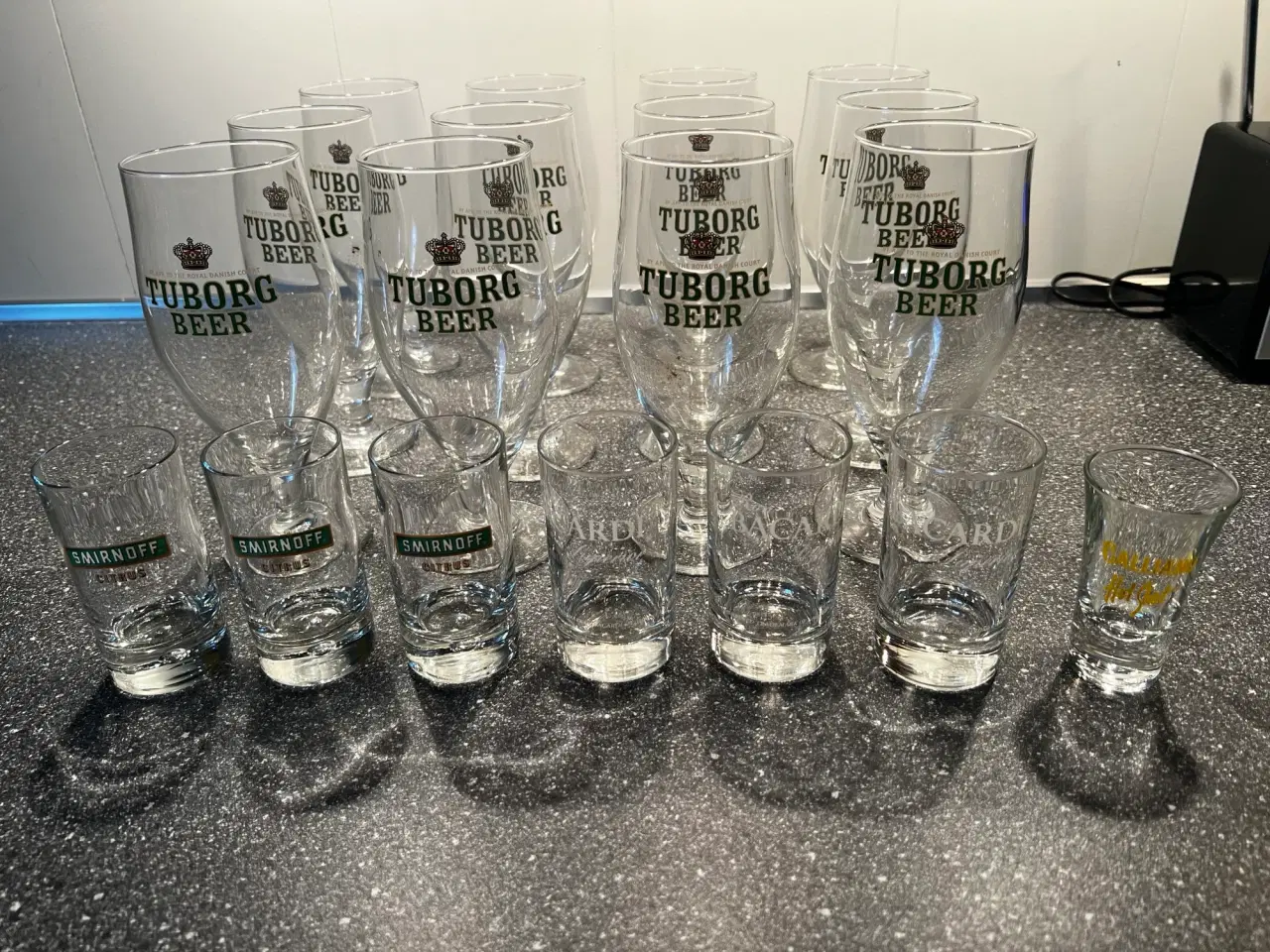 Billede 1 - Tuborg Beer ølglas (stor fadøl)