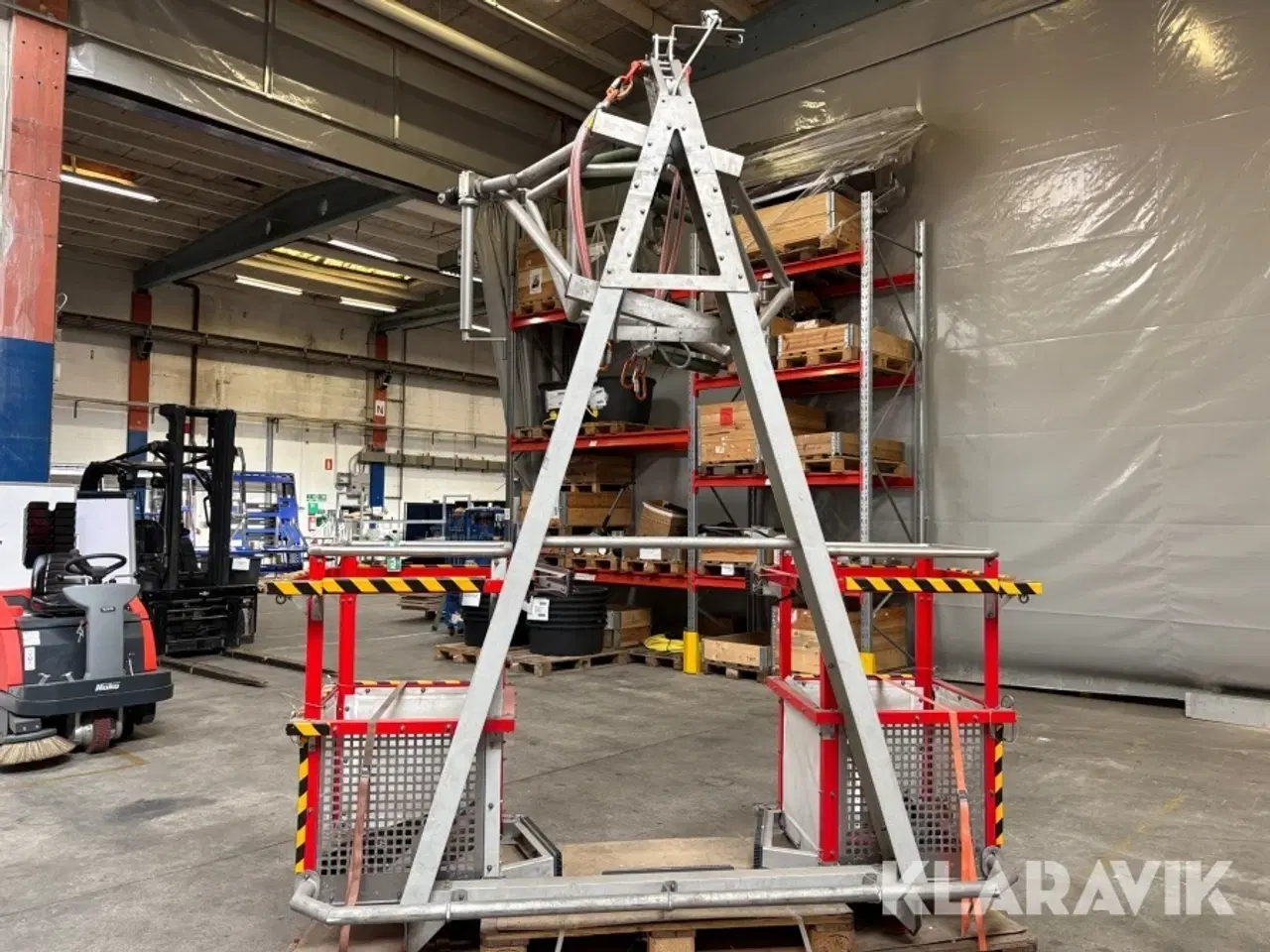 Billede 4 - Mandskabskurv til kran CB0174-M0100 til vindmølleindustrien