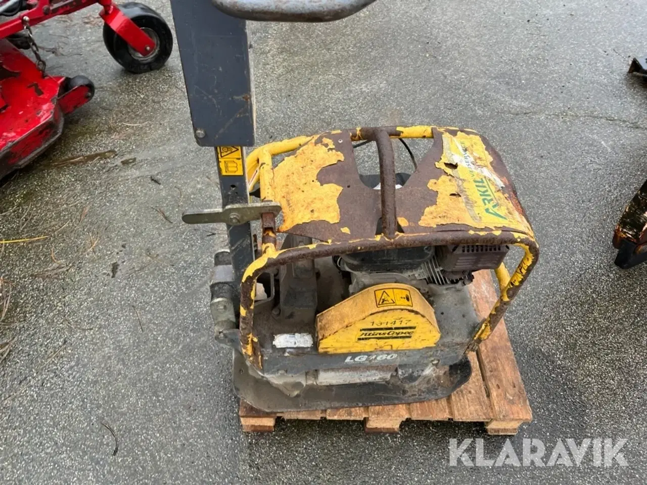 Billede 4 - Pladevibrator Atlas Copco LG 160