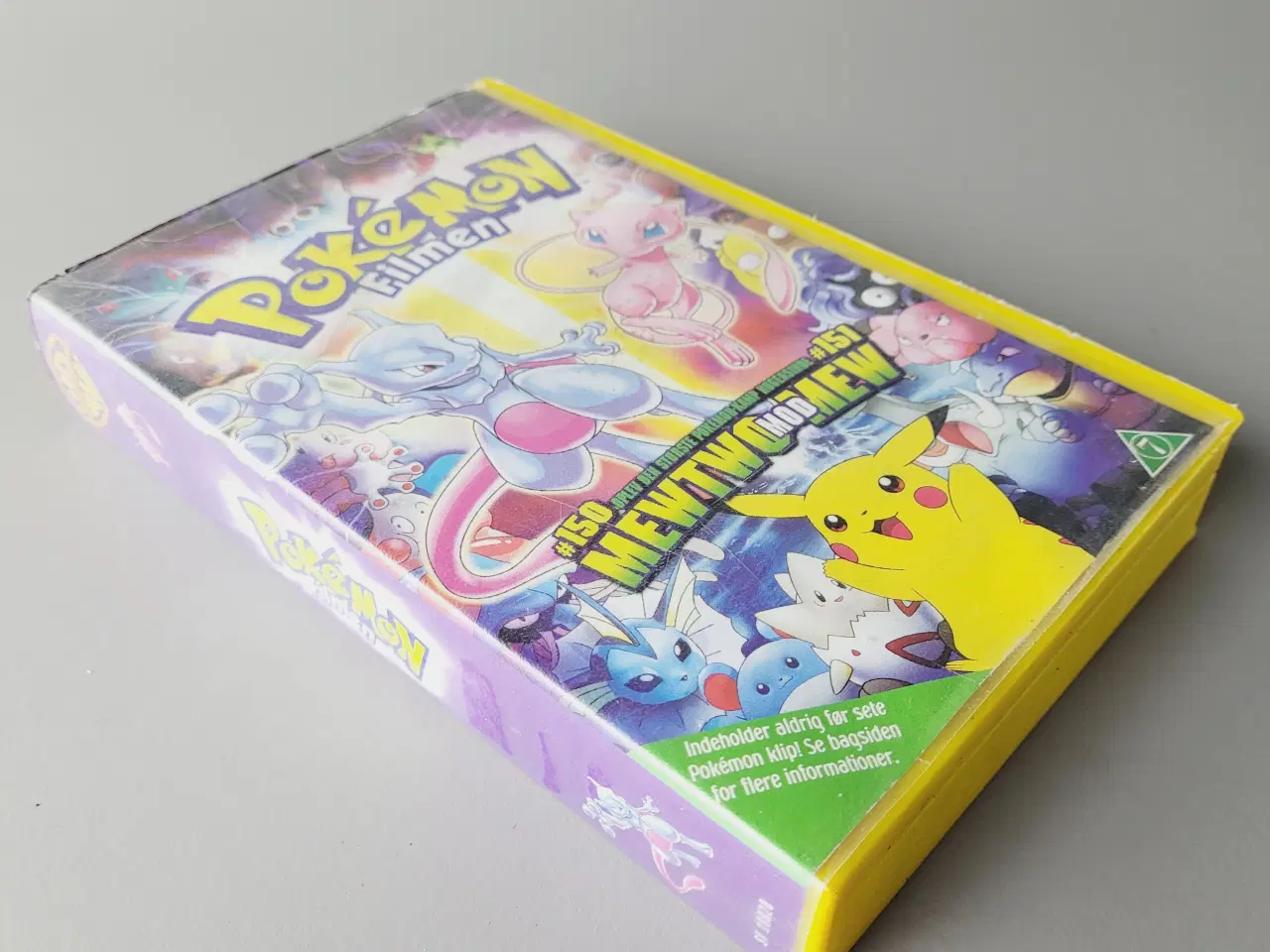 Billede 3 - ⭐️: Pokémon Filmen: Mewtwo mod Mew (VHS) – Dansk t