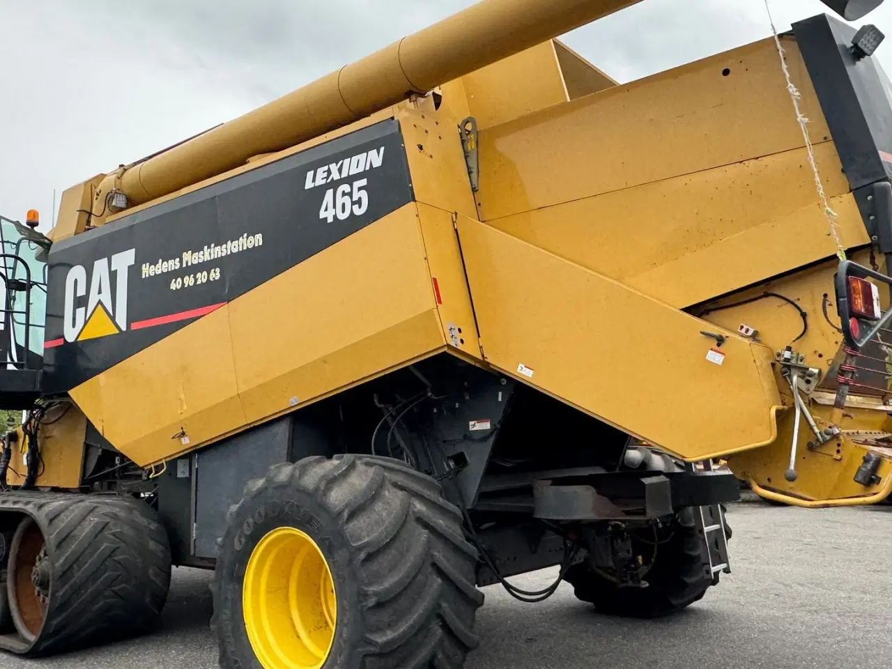 Billede 6 - CLAAS Lexion 460 MED 30 FODS SKÆREBORD, BÆLTER OG 4WD!