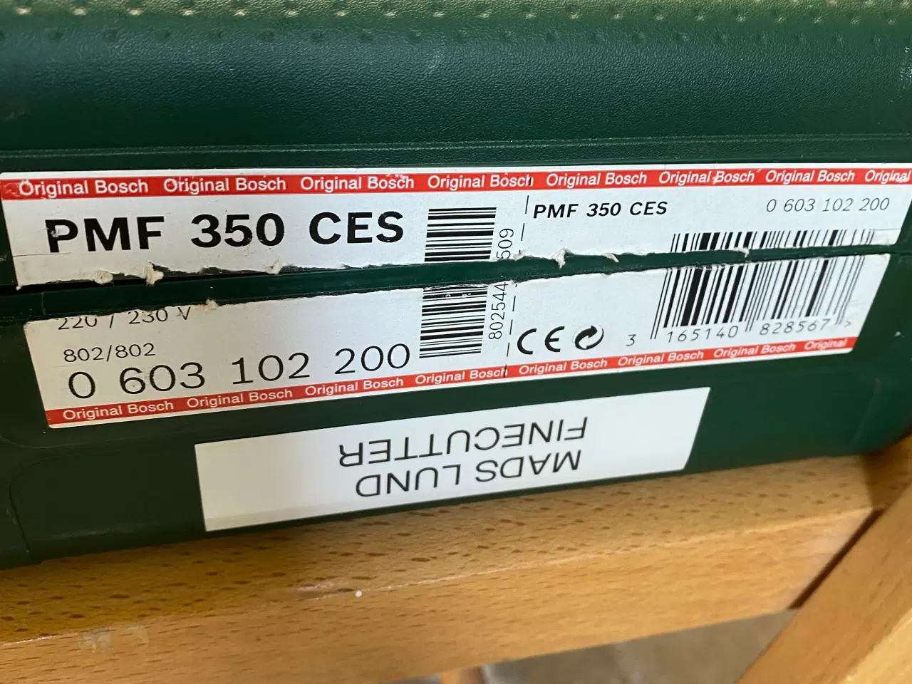 Billede 2 - Bosch PMF 350 CES Multicutter