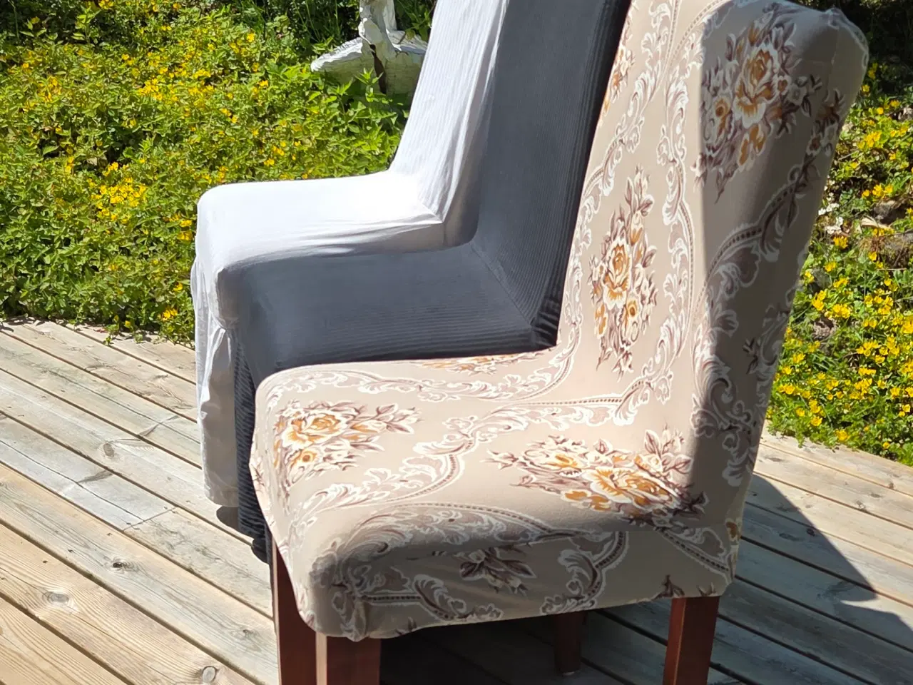 Billede 5 - Spisebord i indonesisk hardwood med 8 stole