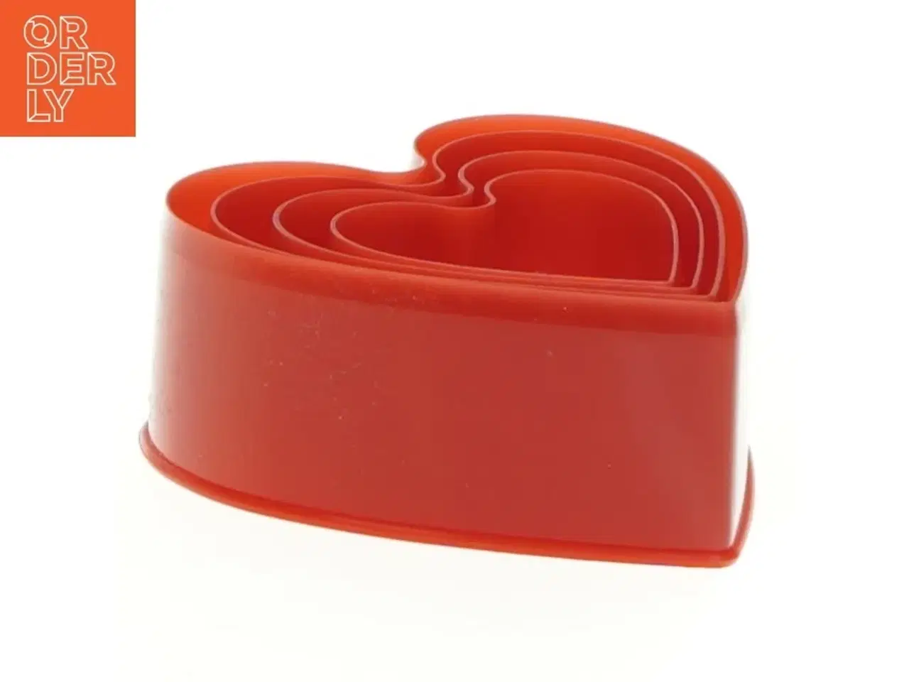 Billede 1 - Udstiksforme til bagning, hjerteformet (str. 9x9 cm)