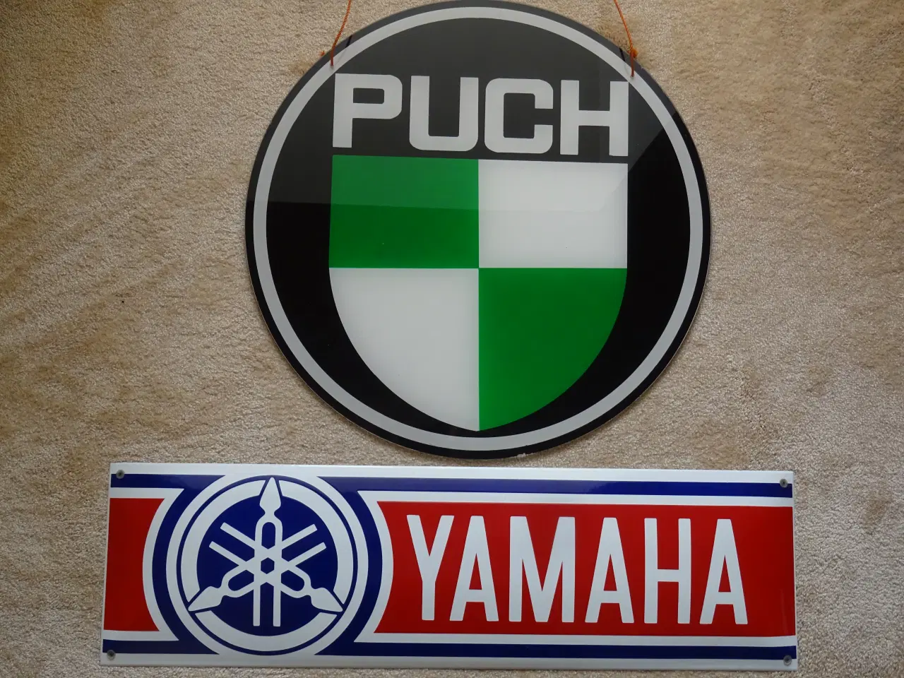 Billede 1 - Puch gl reklameskilt, Yamaha emaljeskilt