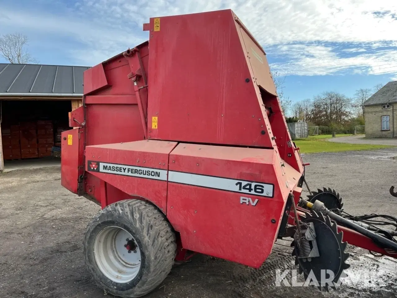 Billede 7 - Rundballepresser Massey Ferguson 146 RV