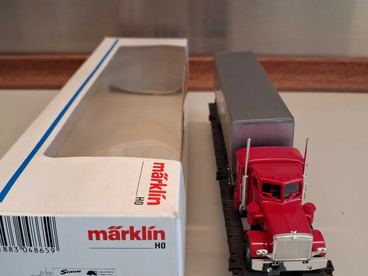 Billede 3 - Märklin #4865 H0 blokvogn m lastbil.