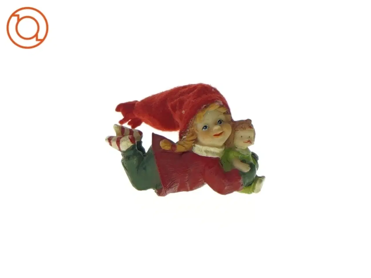 Billede 1 - Dekorativ julefigur fra Ukendt (str. LBH:7,5x3,5x3cm)