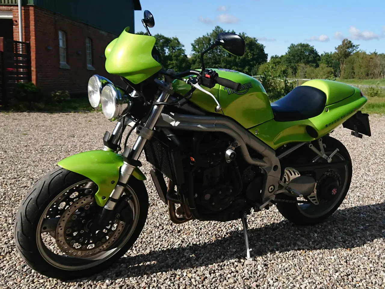 Billede 2 - Triumph Speed Triple 955i, 108hk, 2001, lysgrøn