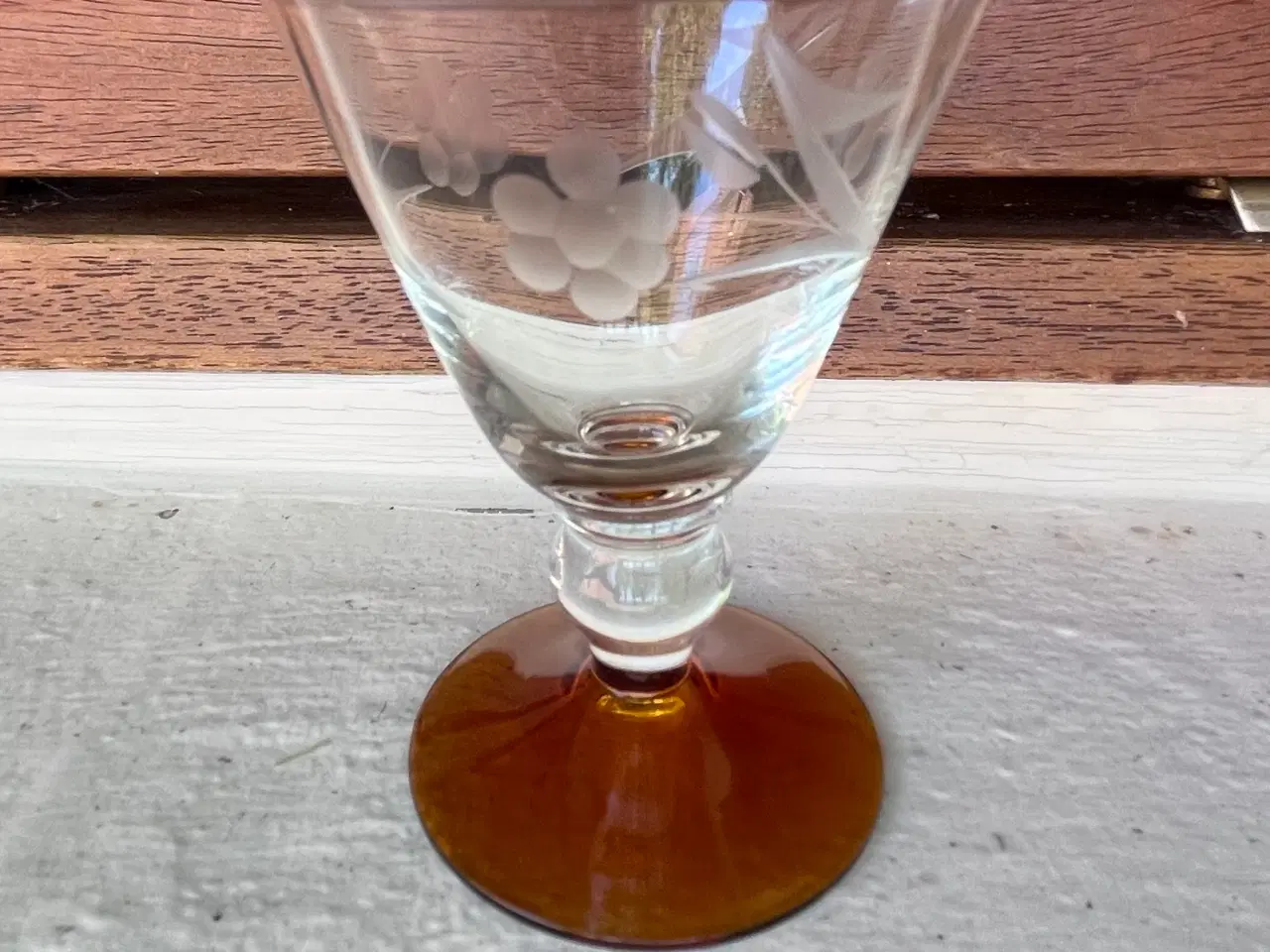 Billede 5 - 2 stk “Lis” portvinsglas’s fra Kastrup Glasværk