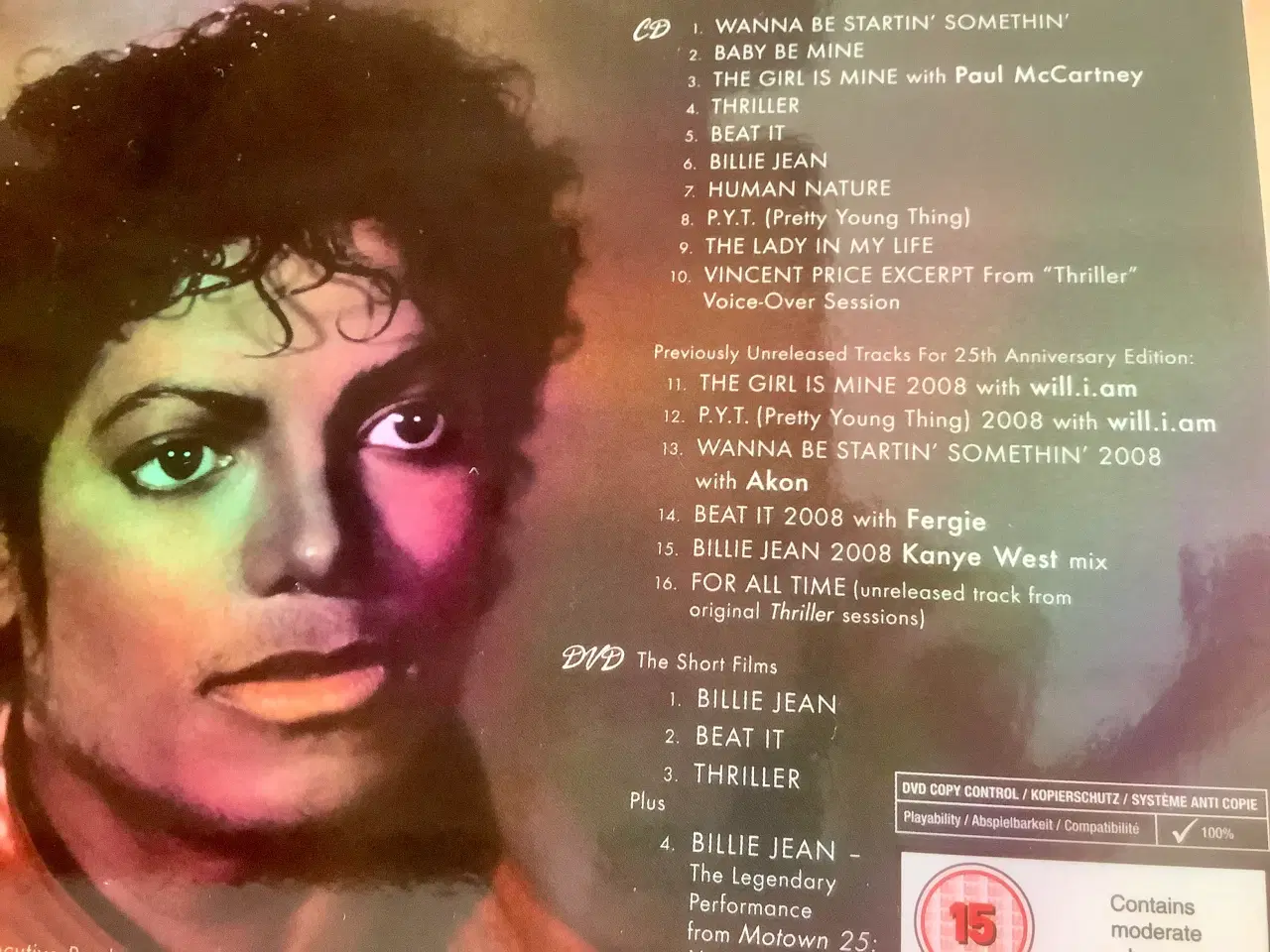 Billede 3 - Thriller - Michael Jackson cd og dvd.