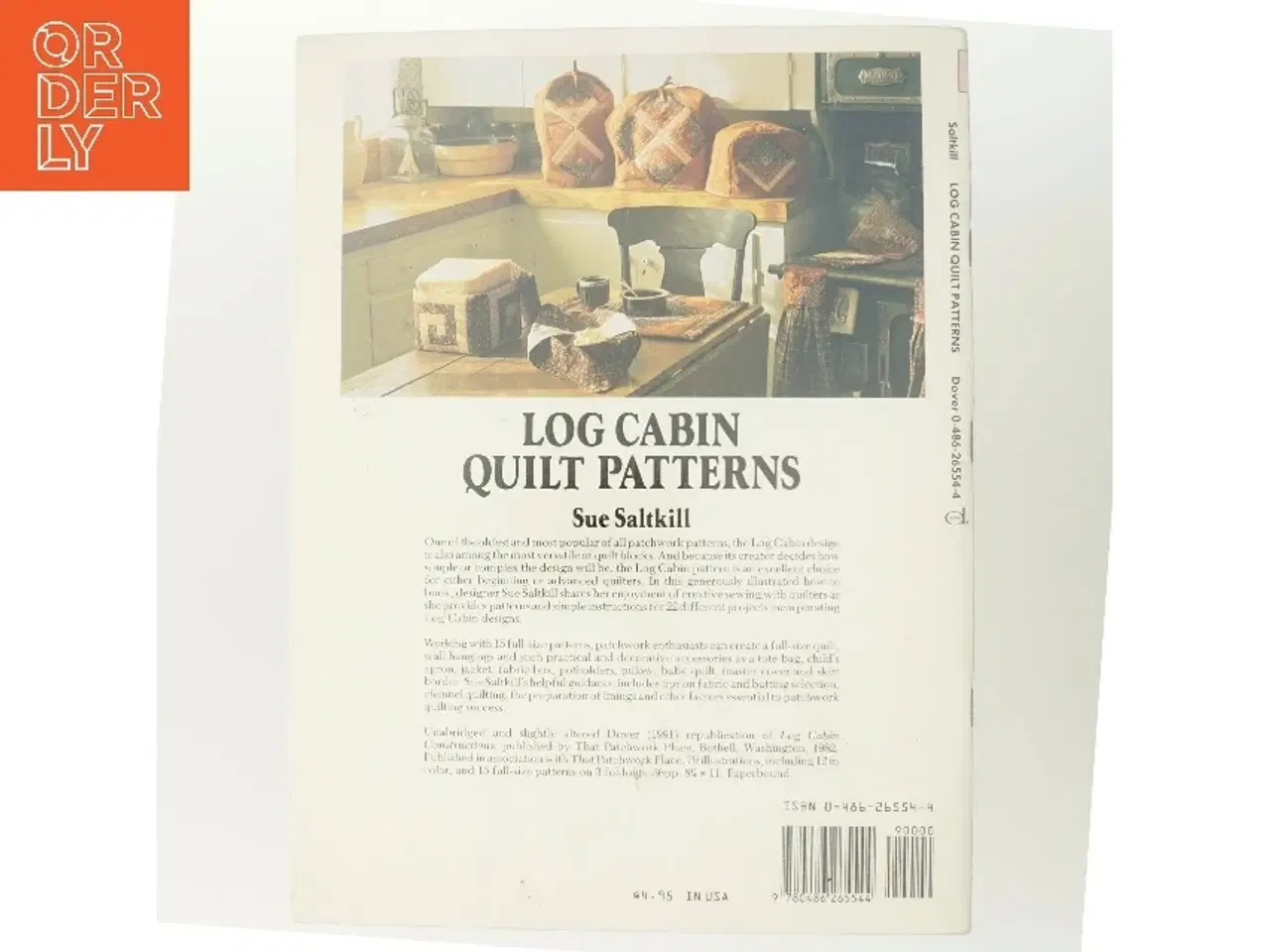 Billede 3 - Log Cabin Quilt Patterns af Sue Saltkill (Bog)