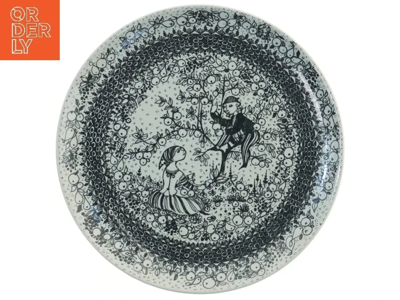 Billede 1 - Platte Årstiderne - efterår, Bjørn Wiinblad (str. Ø 27,5 cm)