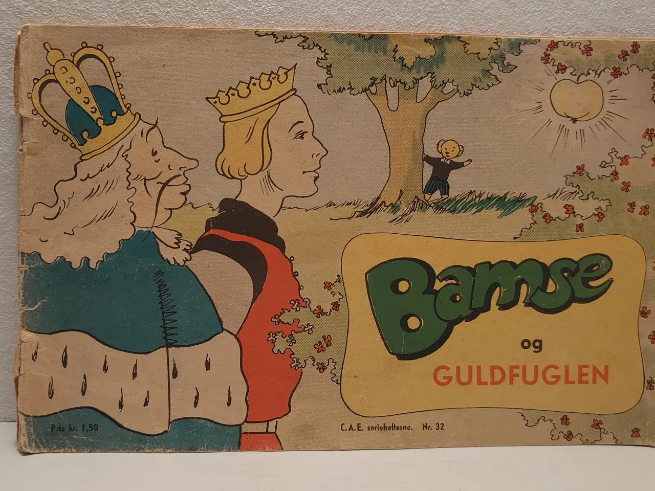 Billede 1 - Bamse og Guldfugen. 1.udg.1.oplag. 1951.