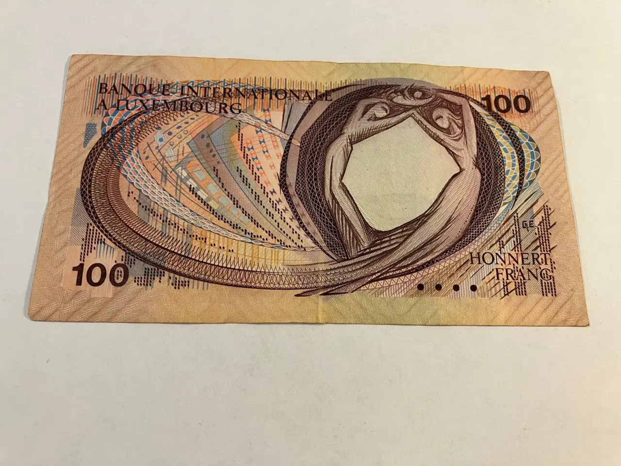 Billede 2 - 100 Cent Francs Luxembourg 1981 - Kuglepen