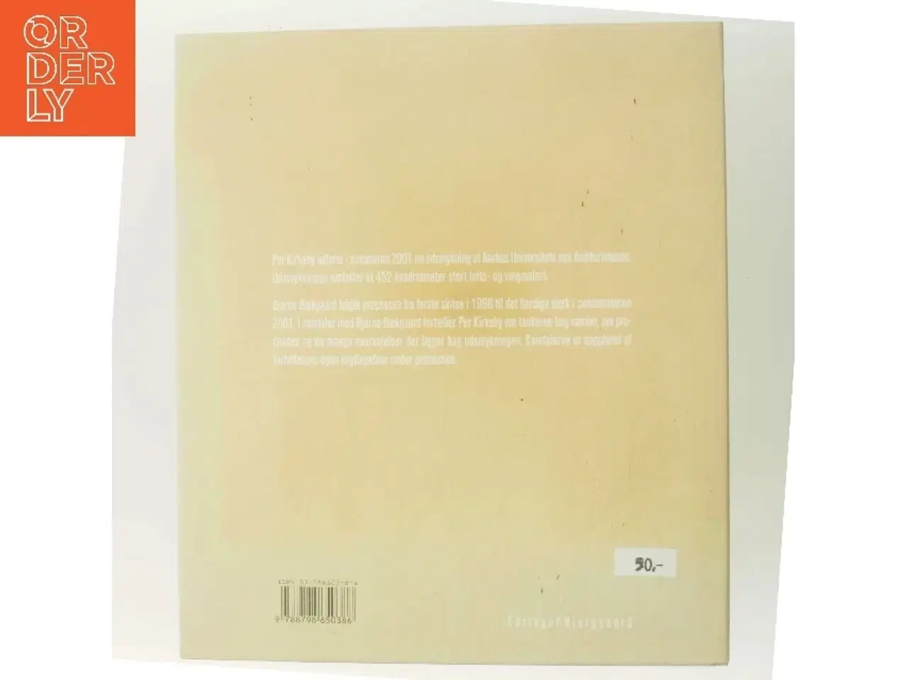 Billede 3 - Stilladsarbejde : samtaler med Per Kirkeby af Bjarne Bækgaard (Bog)