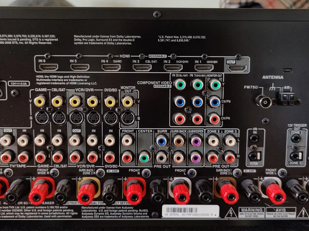 Billede 3 - Onkyo TX-NR807 surround receiver