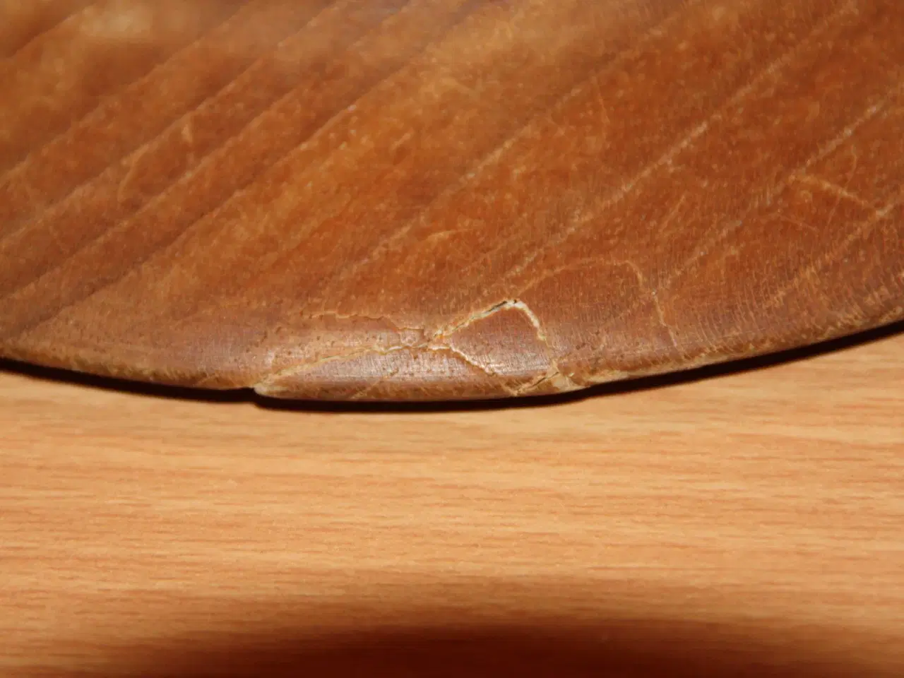 Billede 5 - Gammel osteklokke i træ og rustfrit stål
