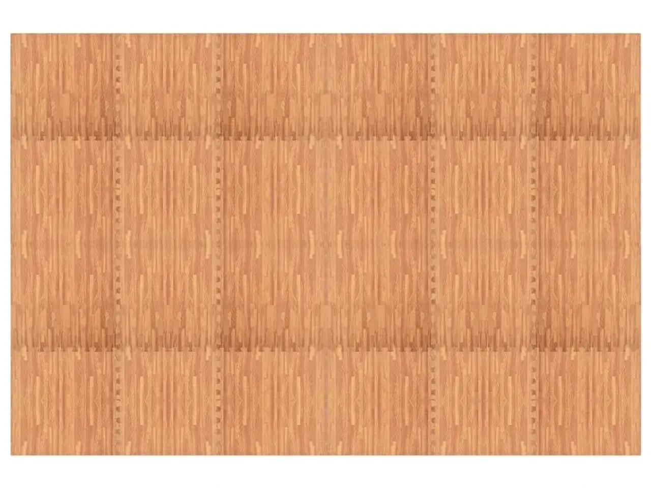 Billede 2 - Gulvmåtter 24 stk. 8,64 ㎡ EVA-skum træmønster