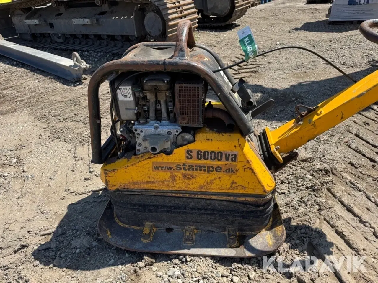 Billede 6 - Pladevibrator Samac S6000 VAE