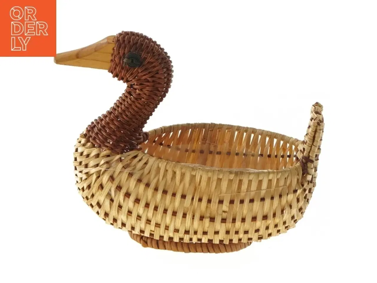 Billede 1 - Flettet andekurv (str. 19 cm)