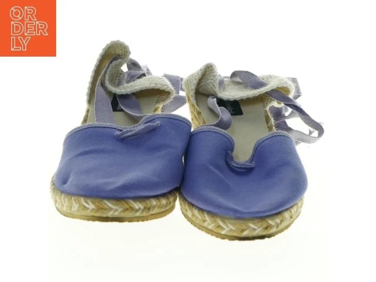 Billede 2 - Espadrillos til damer med snører (str. 37)