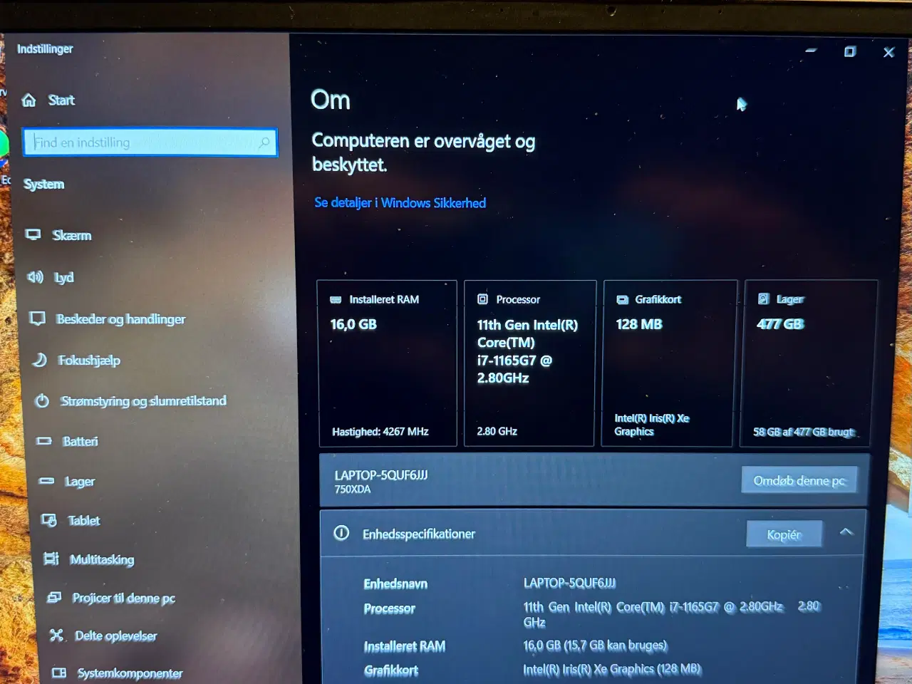 Billede 4 - Samsung Galaxy Model NP750XDA