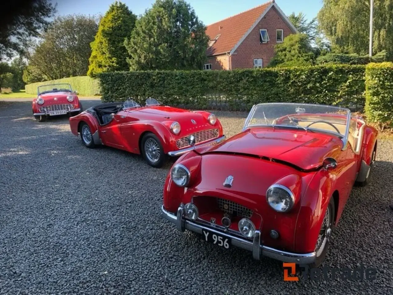Billede 5 - - - - Triumph TR2 veteran bil