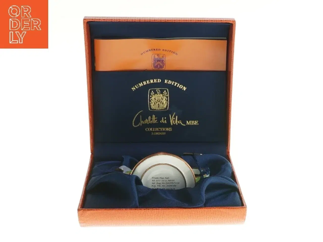 Billede 3 - Dekoreret mini tekande (str. 9,5x8,5 cm)